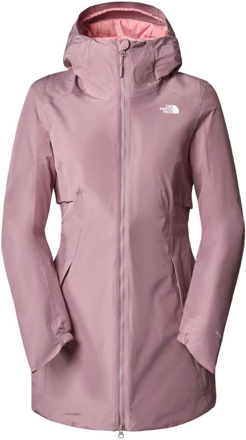Outdoorbekleidung The North Face Hikesteller Insulated Parka Women (NF0A3Y1G113)fawn grey/shady rose