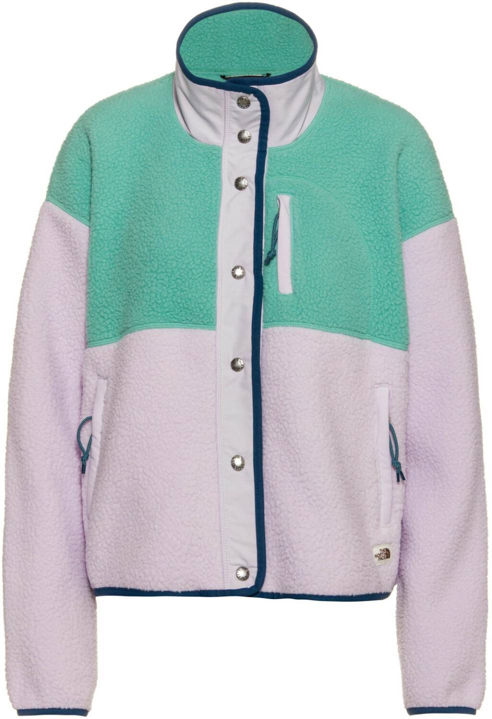 Outdoorbekleidung The North Face Cragmont Fleece Jacket Women (5A9L)wasabi/lavender fog/shady blue