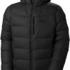 Outdoorbekleidung Helly Hansen Verglas Polar Down Hooded Jacketblack (991)