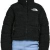 The North Face High Pile Nuptse W Jackettnf black Outdoorbekleidung