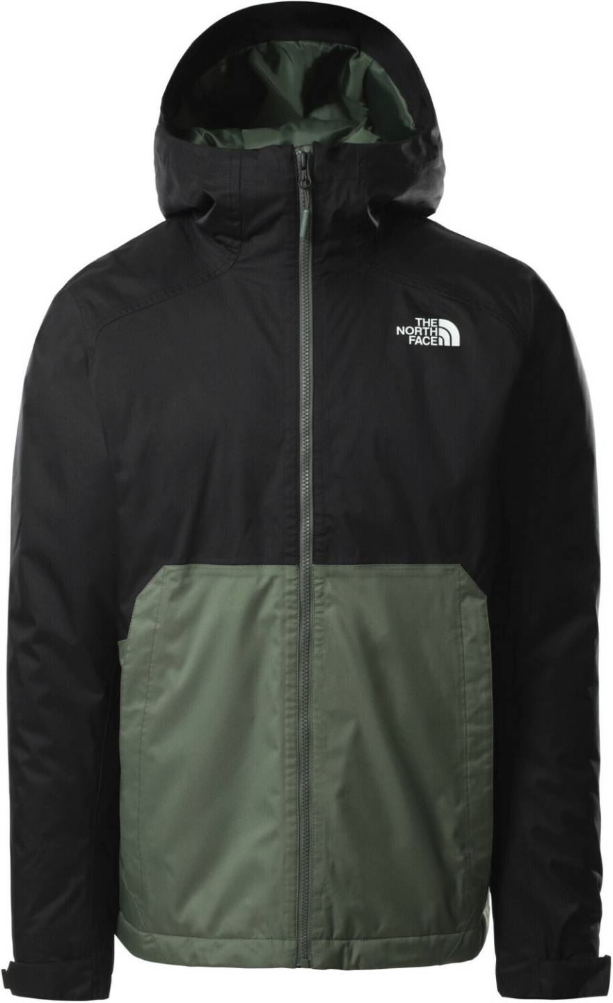 The North Face Men's Millerton Insulated Jacket (3YFI)thyme/tnf black Outdoorbekleidung