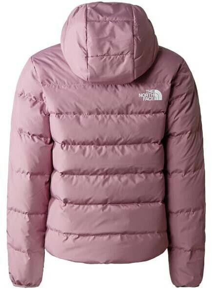 The North Face Reversible Down Hooded Jacket Kids (84N6)fawn grey Outdoorbekleidung