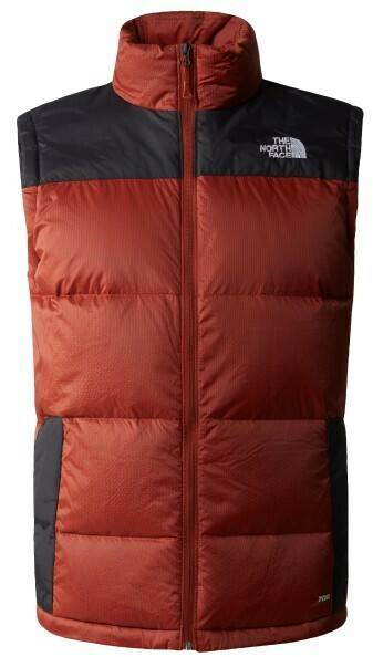 The North Face Men's Diablo Down Vest (4M9K)y brown/tnf black Outdoorbekleidung