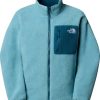 The North Face Yumiori wendbare Fleecejacke für Damen (NF0A89GU)midnight petrol/algae blue Outdoorbekleidung