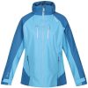 Regatta Women's Calderdale IV Waterproof Jacket(RWW362_HXG) blau Outdoorbekleidung