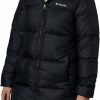 Columbia Puffect Mid Puffer Hooded Jacket Women (1864791)black Outdoorbekleidung