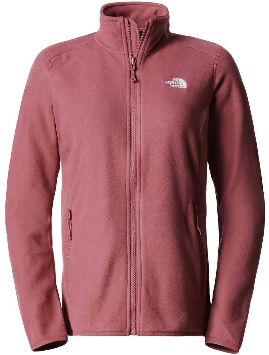 The North Face Women's 100 Glacier Full-Zip Fleece (5IHO)wild ginger Outdoorbekleidung
