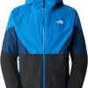 Outdoorbekleidung The North Face Men's Lightning JacketLIGHTNING Jacket Men asphalt grey-super sonic blue-shady blue