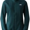 Outdoorbekleidung The North Face Women's 100 Glacier Full-Zip Fleece (5IHO)ponderosa green