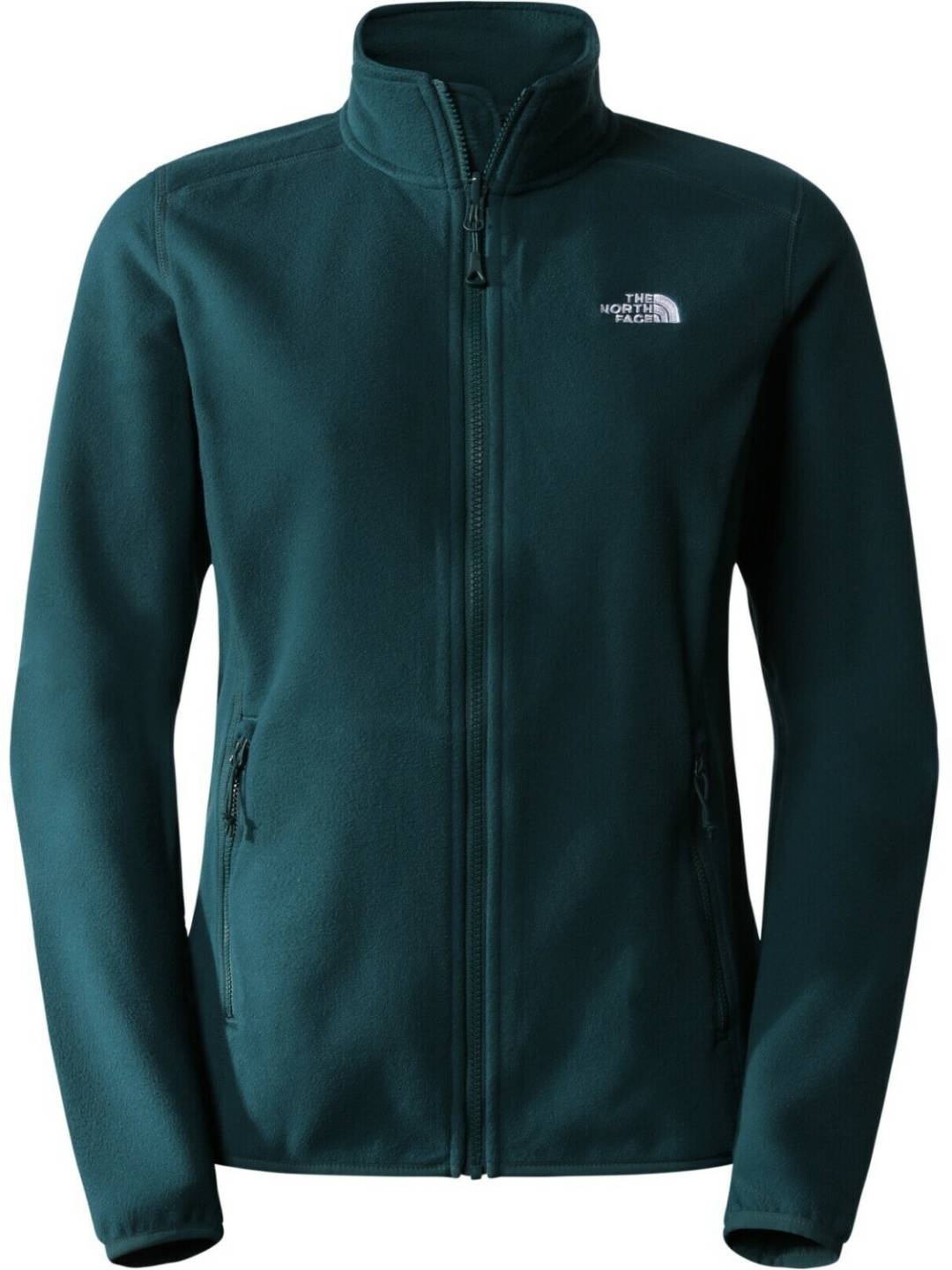 Outdoorbekleidung The North Face Women's 100 Glacier Full-Zip Fleece (5IHO)ponderosa green
