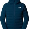 The North Face Men's Belleview Stretch Down Jacket (NF0A7UJE) midnight petrol Outdoorbekleidung