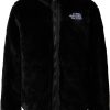 Outdoorbekleidung The North Face Mossbud Wendejacke für Mädchen (NF0A82YCJK3) schwarz