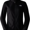 Outdoorbekleidung The North Face 100 Glacier Full Zip Fleece WomenTNF black