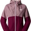 Outdoorbekleidung The North Face Diablo Dynamic Jacket Womenfawn grey/boysenberry
