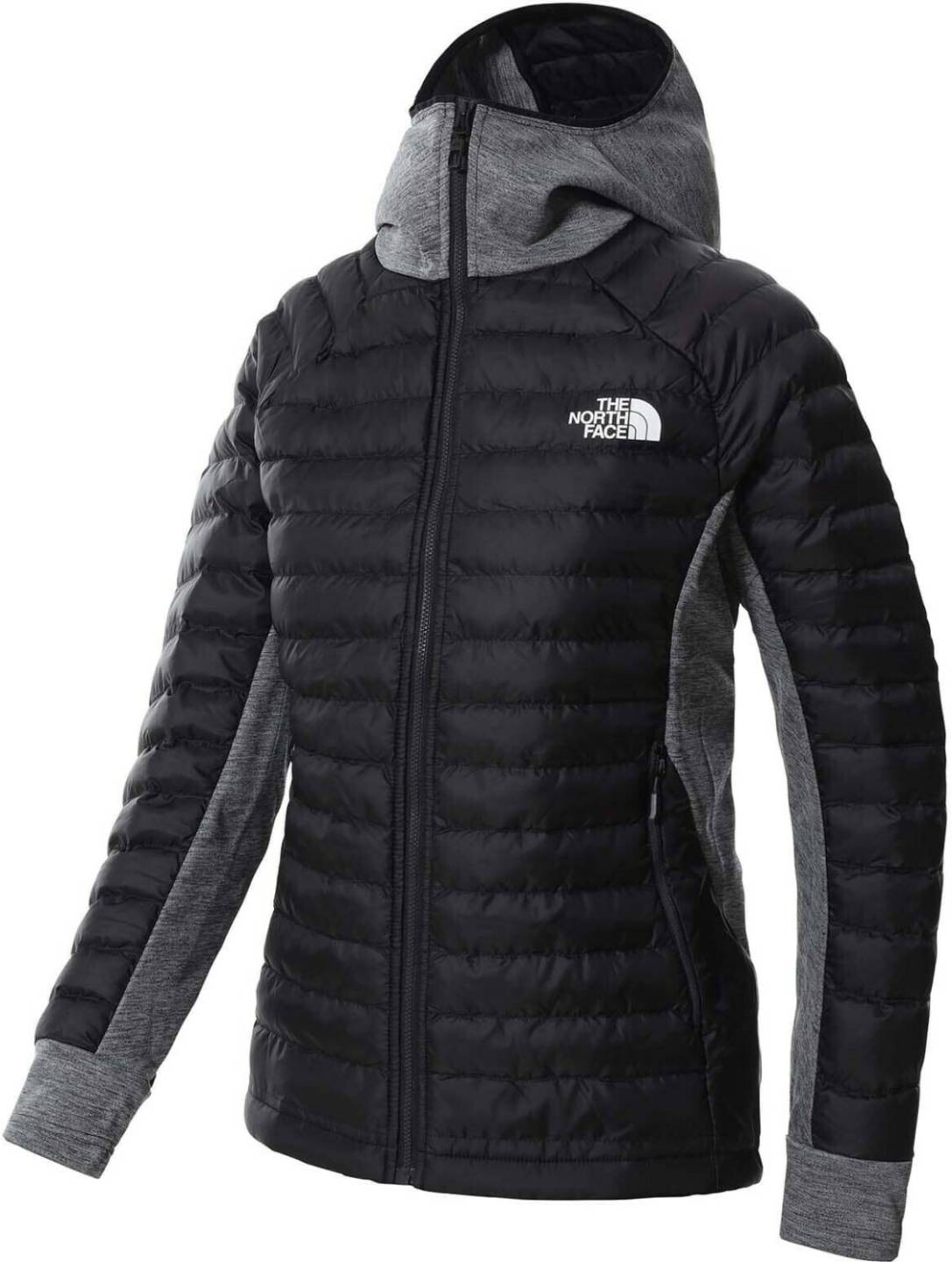 Outdoorbekleidung The North Face AO Hybrid Insulation Jacket Womenblack/asphalt grey/white heather