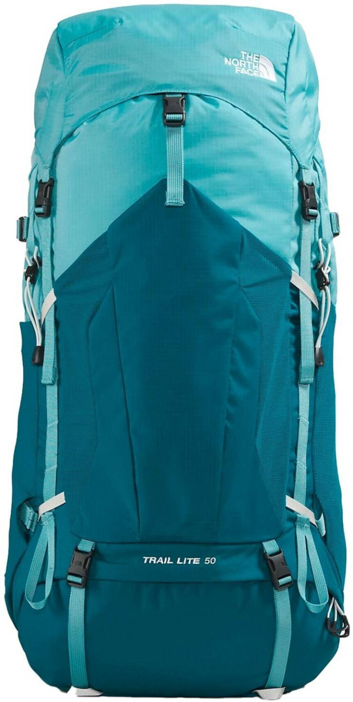 Rucksäcke The North Face Trail Lite 50 Women (81CH)M/L reef waters/blue coral