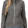 Outdoorbekleidung Regatta Kizmit Full Zip Hoodie (RWA538)(RWA538_G7H) grau