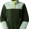 The North Face Women's Cragmont Fleece 1/4 Snappineneedle misty sage Outdoorbekleidung