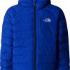 The North Face Boys' Reversible Perrito Hooded Jacket (NF0A88TW)tnf blue Outdoorbekleidung