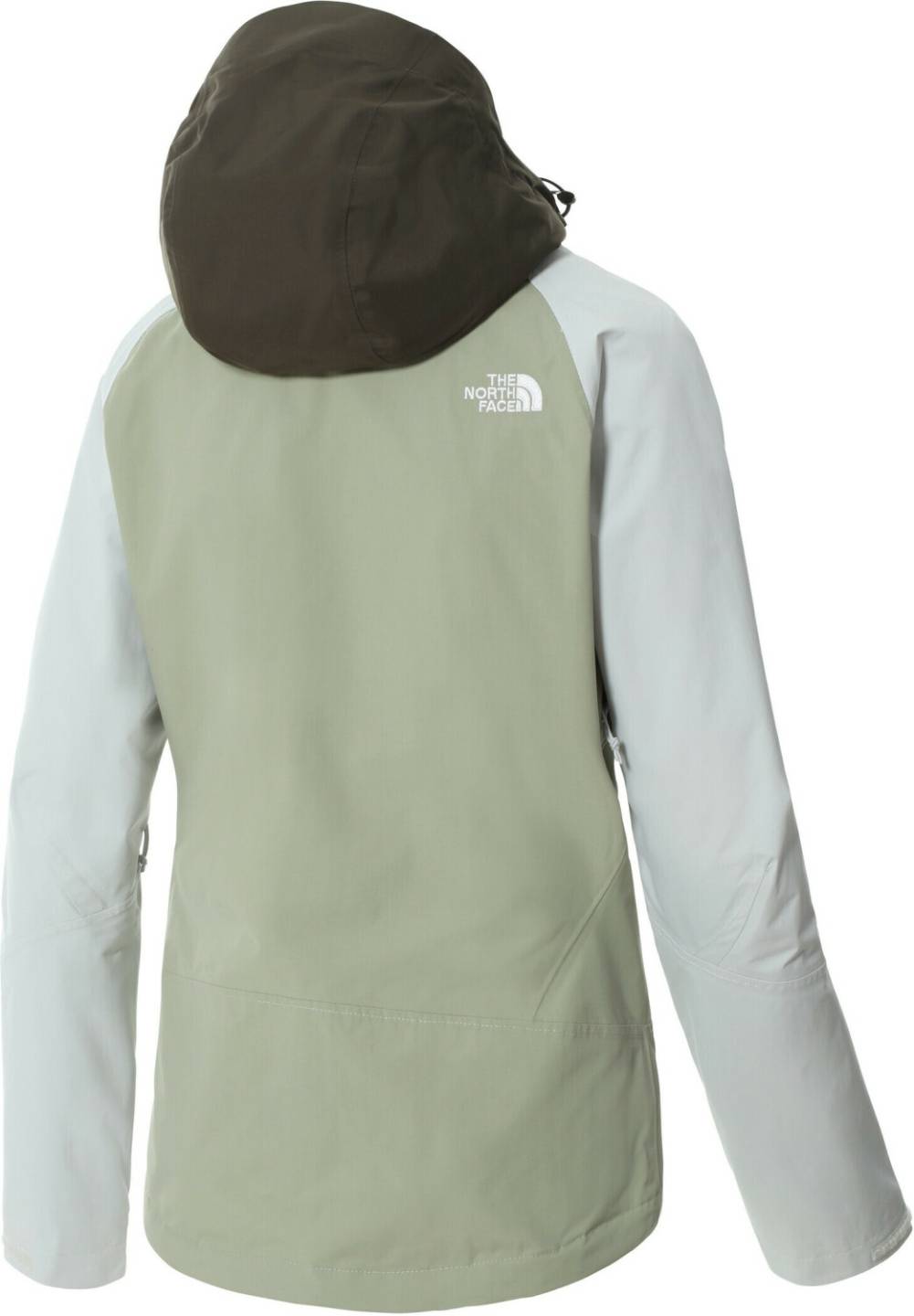 Outdoorbekleidung The North Face Stratos Jacket Women (CMJ0)tea green/new taupe green/tin grey