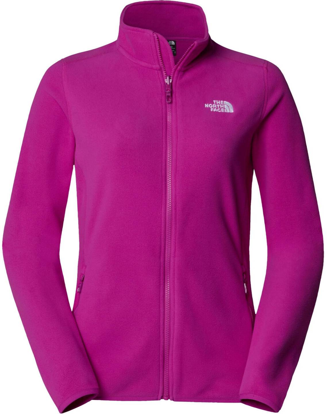 Outdoorbekleidung The North Face 100 Glacier Full Zip Fleece Womendeep mulberry