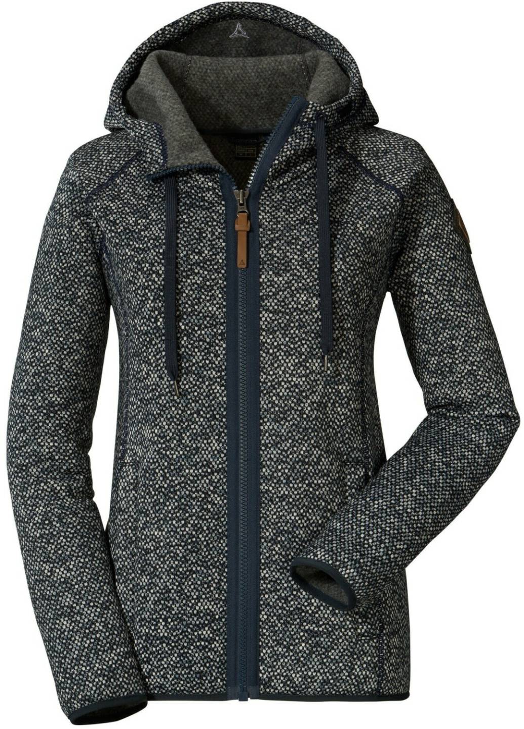 Outdoorbekleidung Schöffel Fleece Hoody Aberdeen2 Womennavy blazer