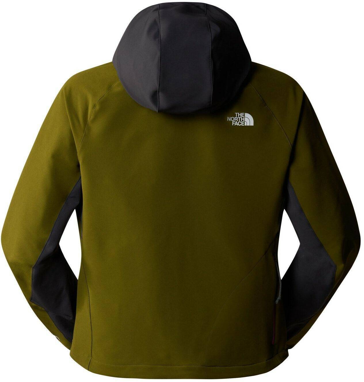 Outdoorbekleidung The North Face Womens AO Softshell Hoodie (7ZE9) forest olive/asphalt gr