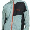 Adidas Trail Wind Terrex Jacket linen green/magic grey Sportbekleidung