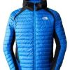 Outdoorbekleidung The North Face Insulation Hybrid optic blue/asphalt grey