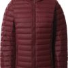 The North Face Stretch Down Hooded (4R4K) Womenregal red Outdoorbekleidung