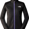 Outdoorbekleidung The North Face Womens Middle Rock Full Zip Fleece (8521)asphalt grey/tnf black