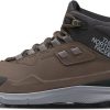 Outdoorbekleidung The North Face Cragstone Leather Mid WPbipartisan brown/meld grey