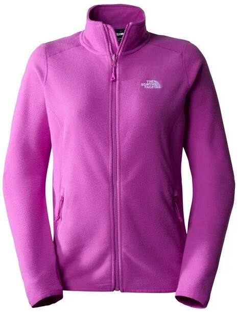 The North Face Women's 100 Glacier Full-Zip Fleece (5IHO)purple cactus flower Outdoorbekleidung