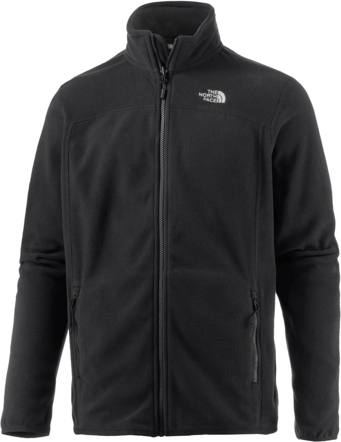 Outdoorbekleidung The North Face Herren 100 Glacier Fleecejacke (T92UAQ)Tnf Black (T92UAQ-JK3)