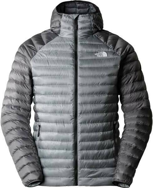 Outdoorbekleidung The North Face Men's Bettaforca Down Hooded Jacketmonument grey/smoked pe