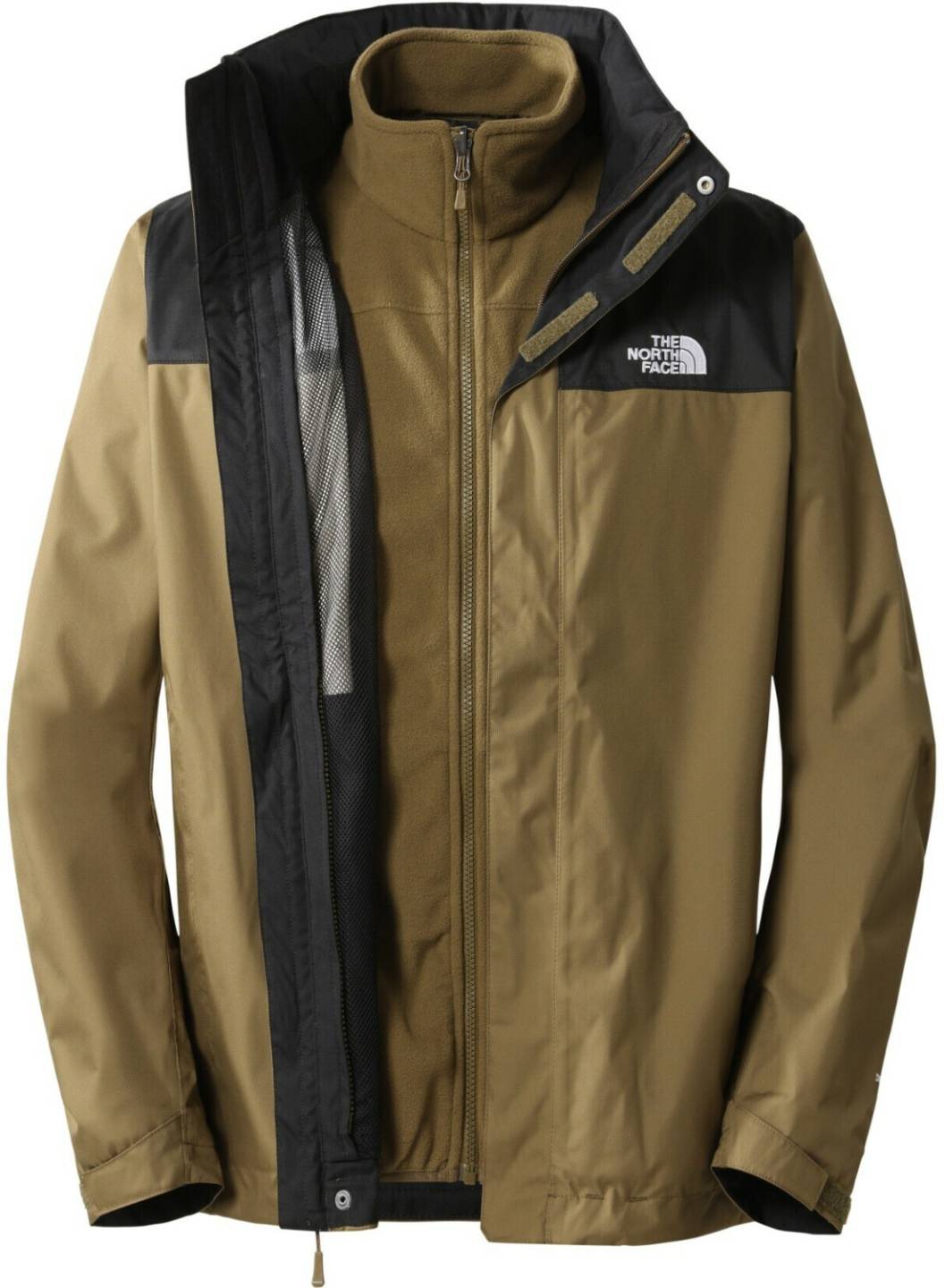The North Face Herren Evolve II TriclimateMen Jacket military olive/black Outdoorbekleidung