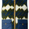 The North Face Men's Royal Arch Vest (NF0A7UJC)shady blue/mountan geo print Outdoorbekleidung