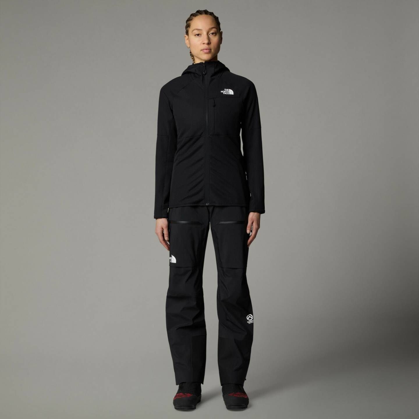 Outdoorbekleidung The North Face Damen Summit Futurefleece Hoodie Jacketnf black/npf