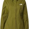 Outdoorbekleidung The North Face Women's Antora Parkaforest olive