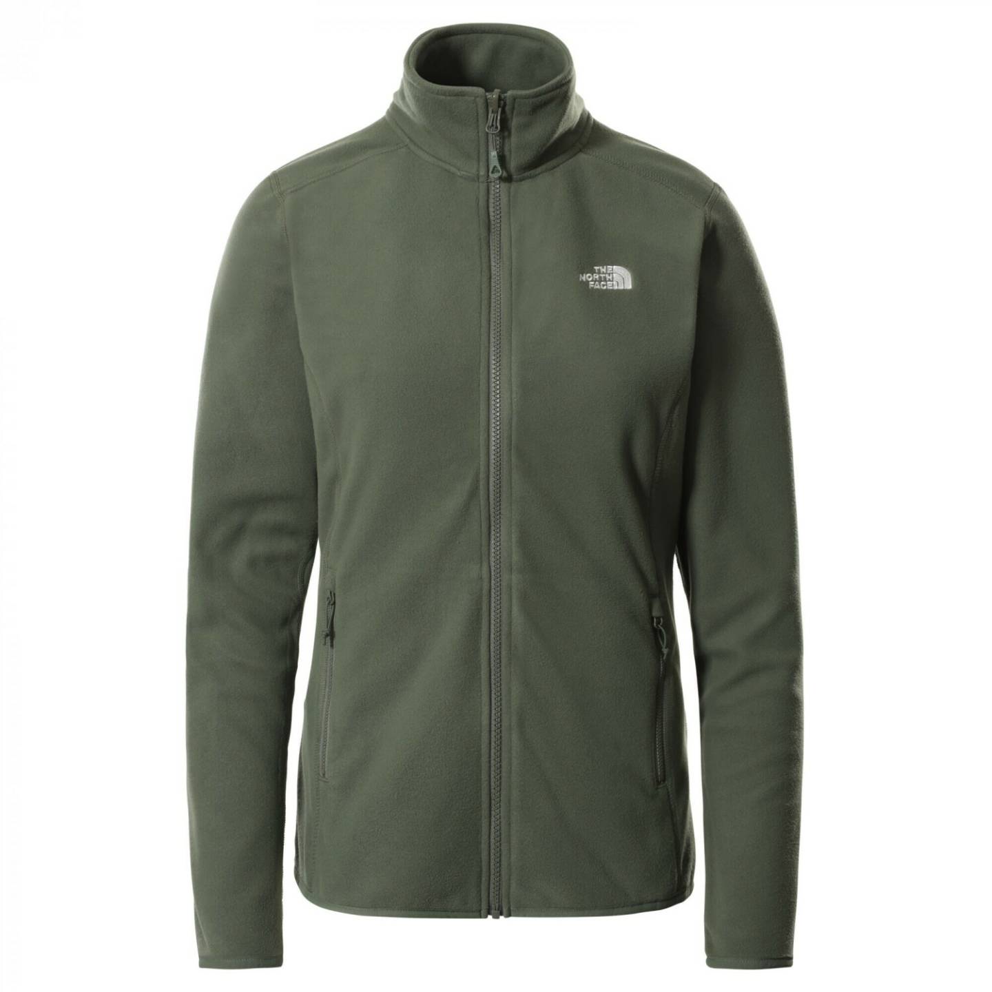 The North Face Women's 100 Glacier Full-Zip Fleece (5IHO)thyme Outdoorbekleidung