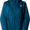 The North Face Quest Zip-in-Jacke für Damen (NF0A55H5) mallard blue/midnight petrol Outdoorbekleidung
