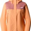 The North Face Women's Antora Jacketpeach granite/light mahogany Outdoorbekleidung