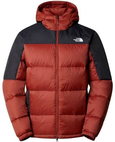 The North Face Diablo Hooded Down Jacket (4M9L)y brown/black Outdoorbekleidung
