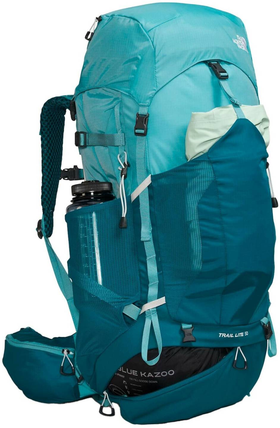 Rucksäcke The North Face Trail Lite 50 Women (81CH)M/L reef waters/blue coral