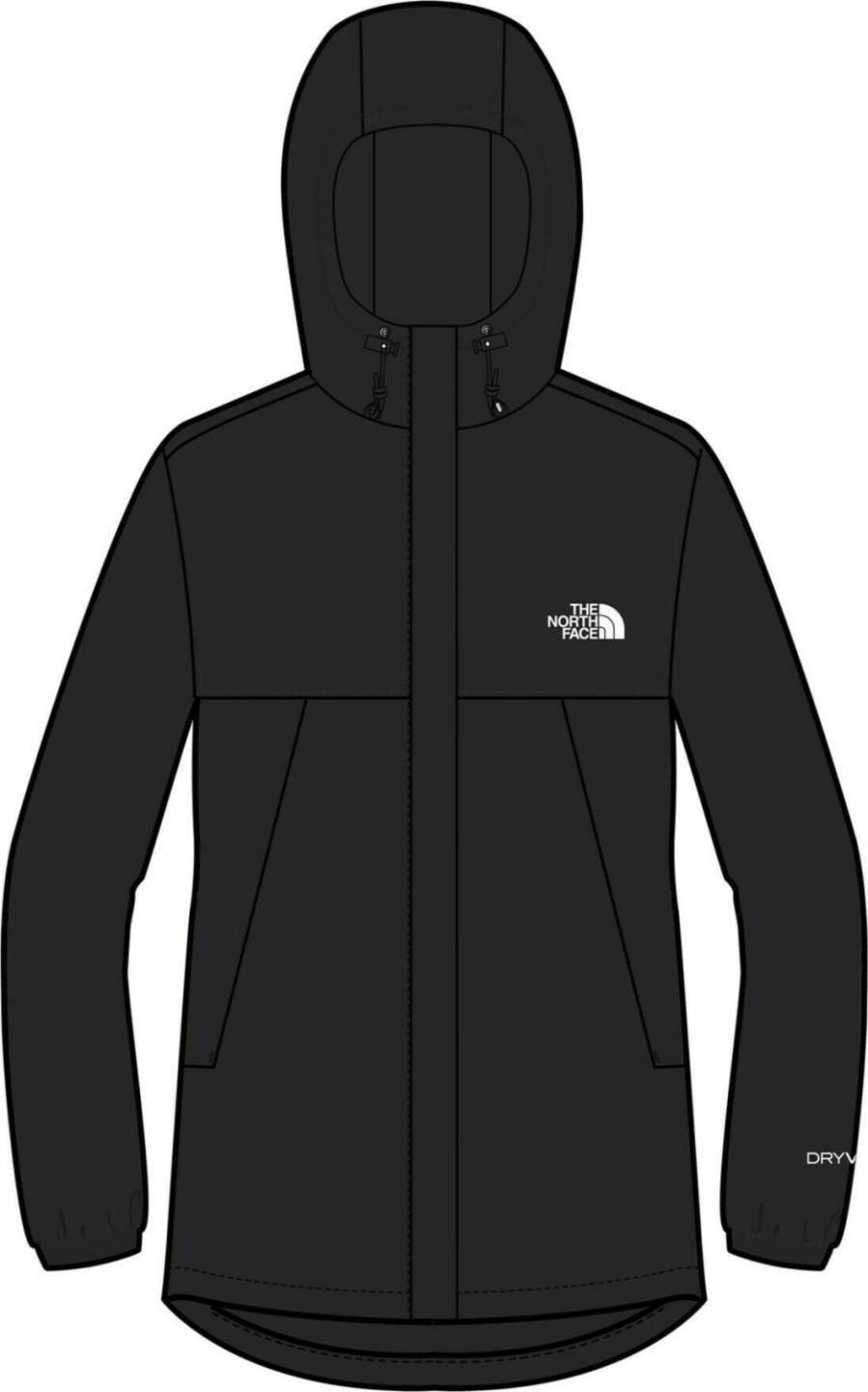 Outdoorbekleidung The North Face Women's Antora Parkatnf black
