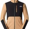 Outdoorbekleidung The North Face Glacier Pro Fullzip Men (5IHS)almond butter/TNF black