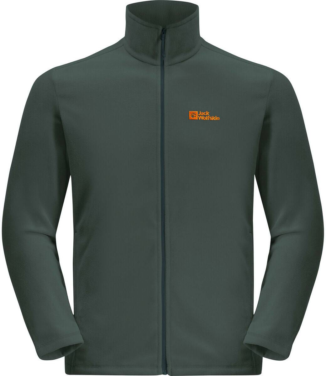 Outdoorbekleidung Jack Wolfskin Taunus FZ Menblack olive