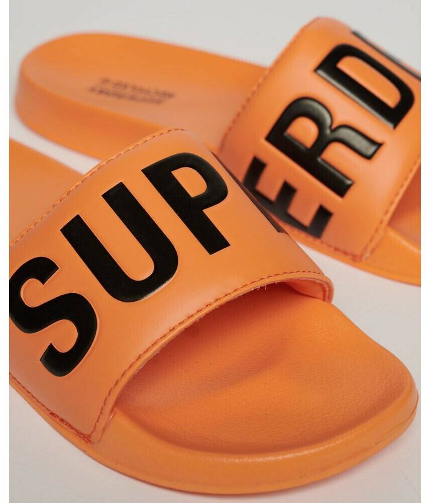 Superdry Code Core Vegan Pool Slides orange Badeschuhe